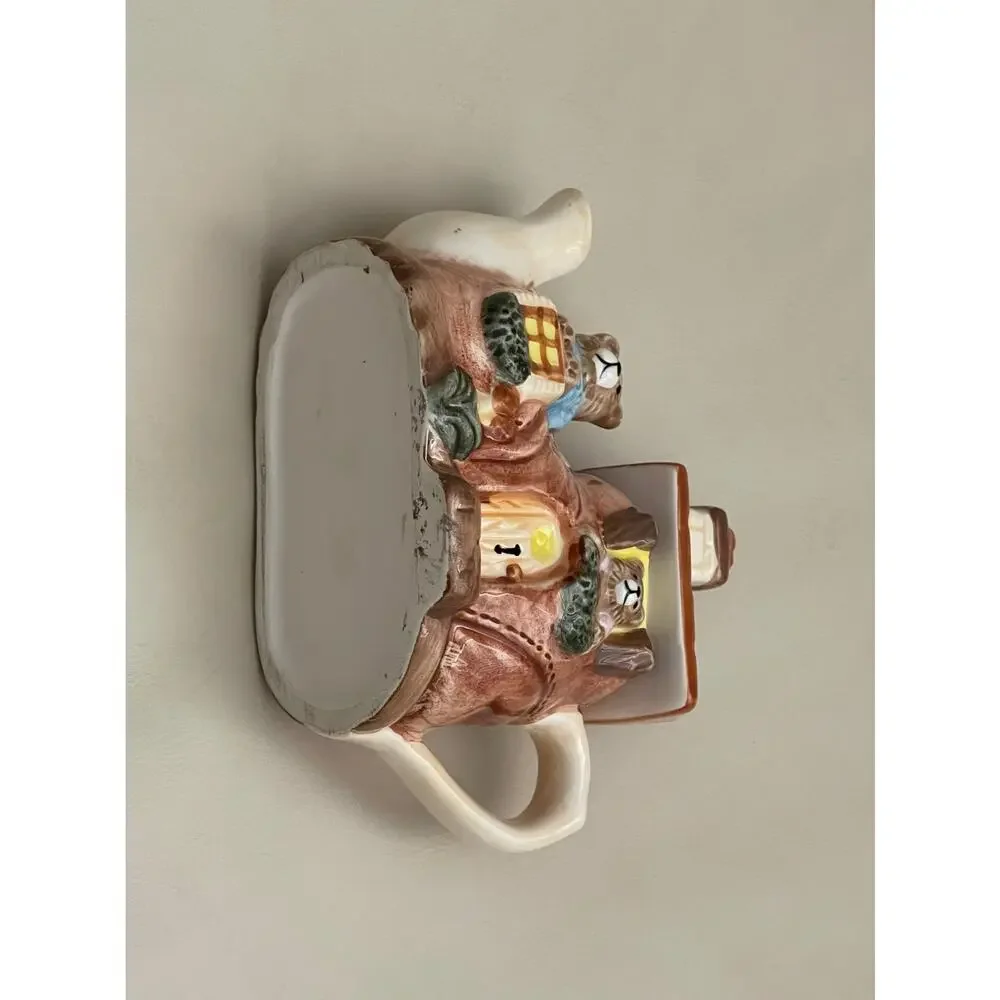 Tea-Née Collectible Two Little Bears Shoe House Teapot by Cardinal